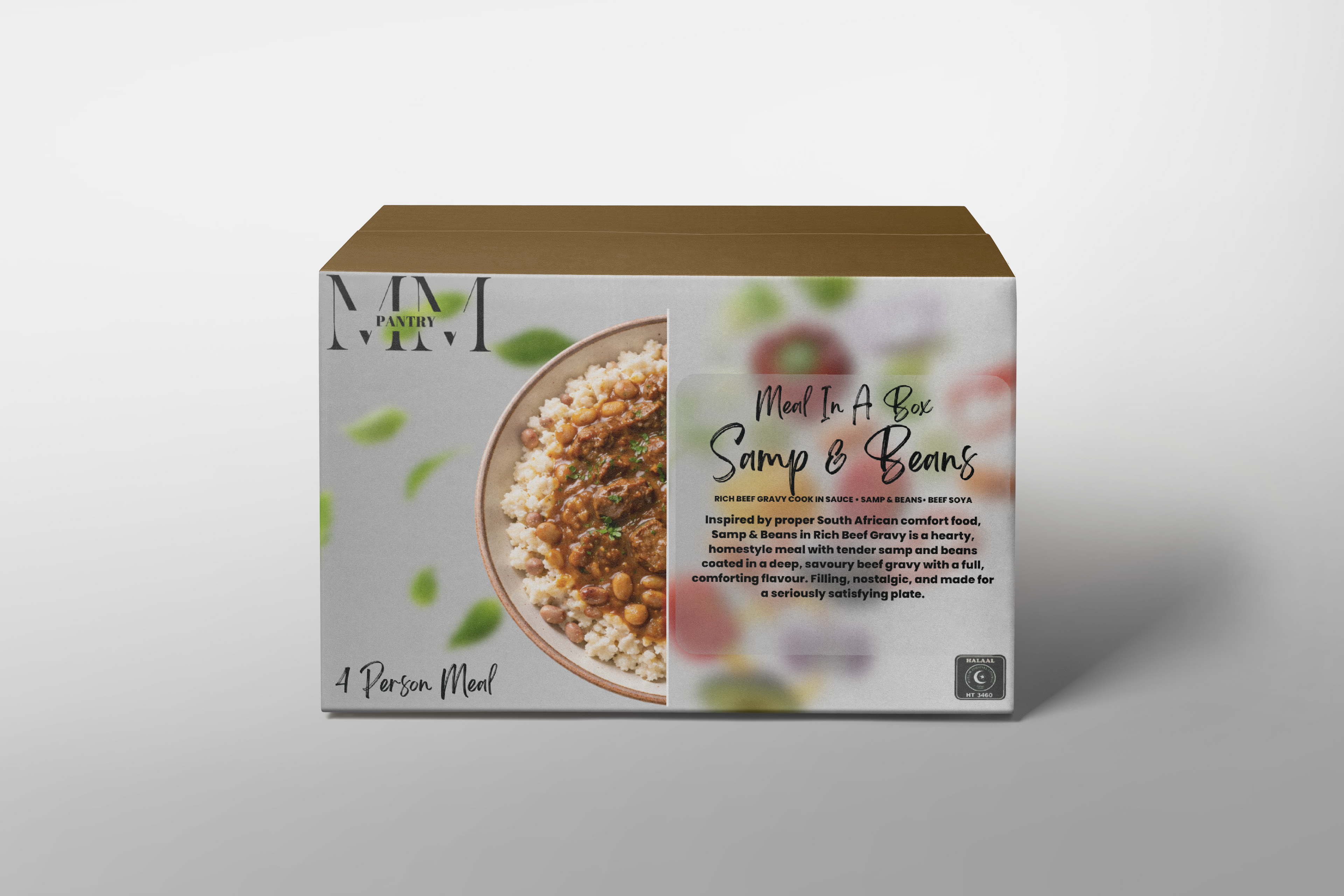Samp & Beans in Rich Beef Gravy – Meal in a Box